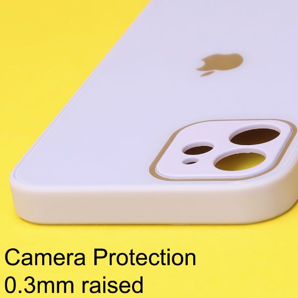 Purple camera Safe mirror case for Apple Iphone 12