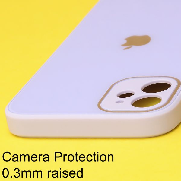 Purple camera Safe mirror case for Apple Iphone 12 Mini