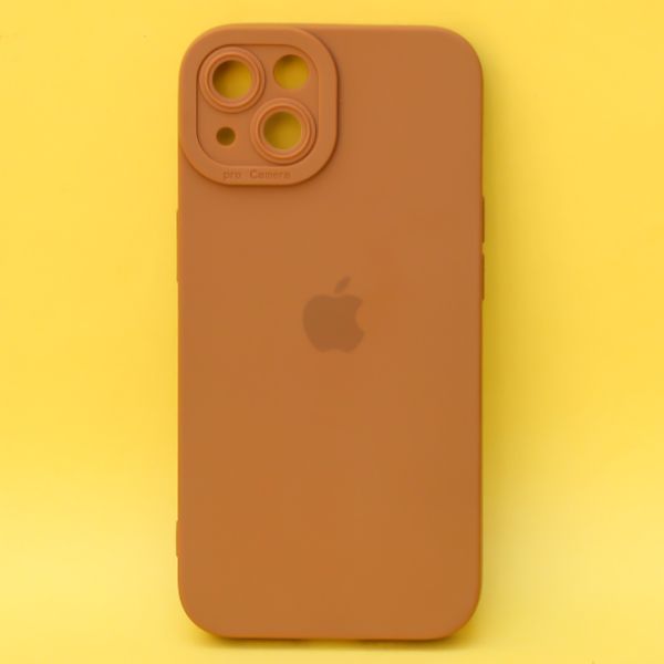 Brown Spazy Silicone Case for Apple Iphone 13