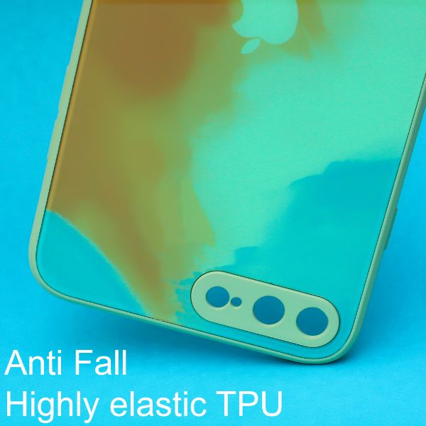 Ocean oil paint mirror case for Apple iphone 8 Plus