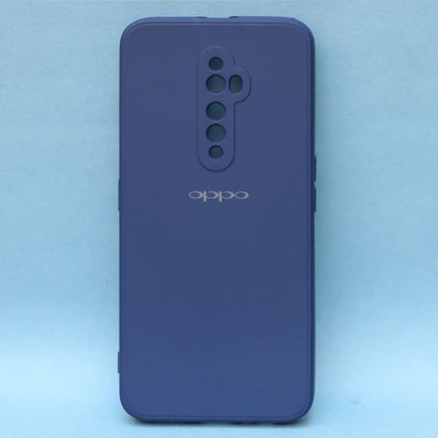 Dark Blue Candy Silicone Case for Oppo Reno 2Z