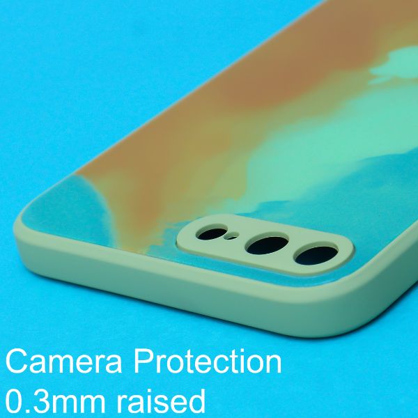 Ocean oil paint mirror case for Apple iphone 8 Plus