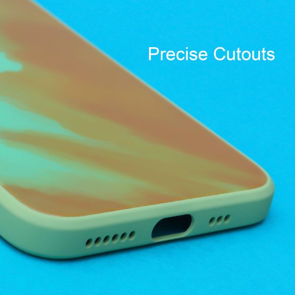 Ocean oil paint mirror case for Apple iphone X/Xs