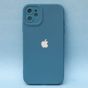 Cosmic Blue Spazy Silicone Case for Apple Iphone 12