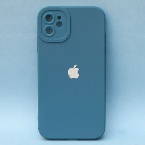 Cosmic Blue Spazy Silicone Case for Apple Iphone 11