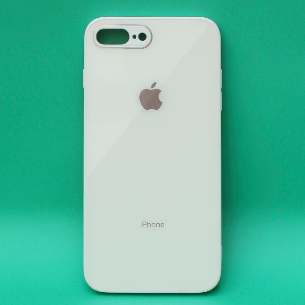 White camera Safe mirror case for Apple IPhone 8 Plus