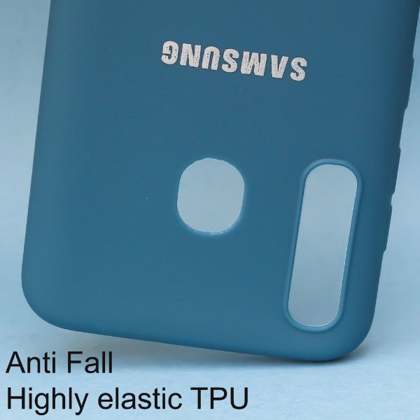 Cosmic Blue Silicone Case for Samsung A30