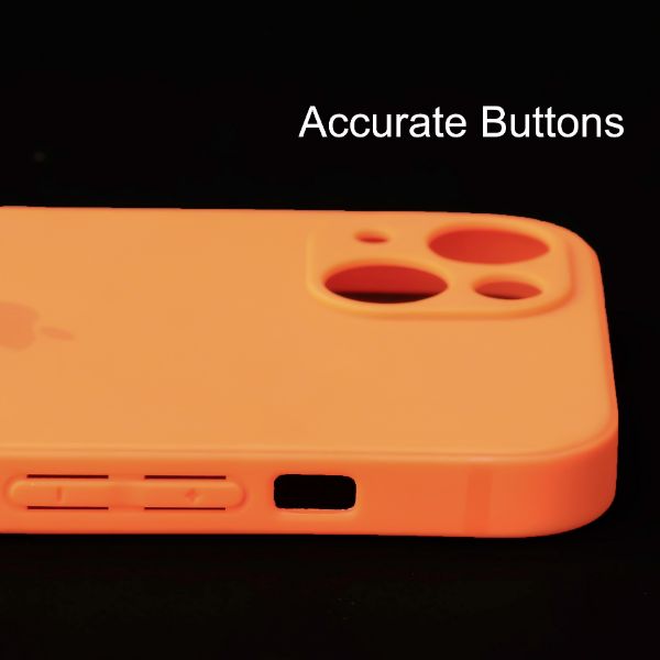 Orange Candy Silicone Case for Apple Iphone 13