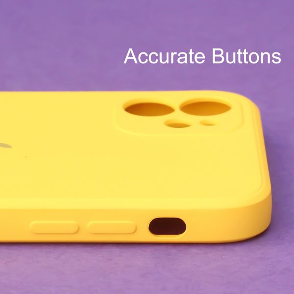 Yellow Candy Silicone Case for Apple Iphone 11