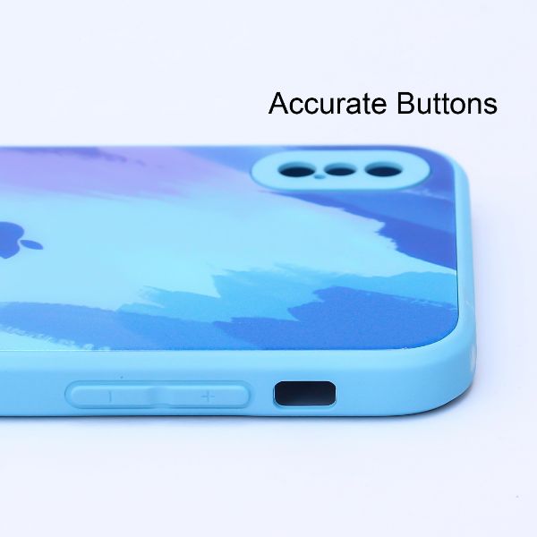 Marine oil paint mirror case for Apple iphone X/Xs