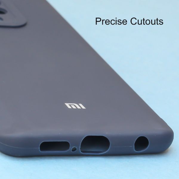 Dark Blue Spazy Silicone Case for Redmi Note 9 Pro Max