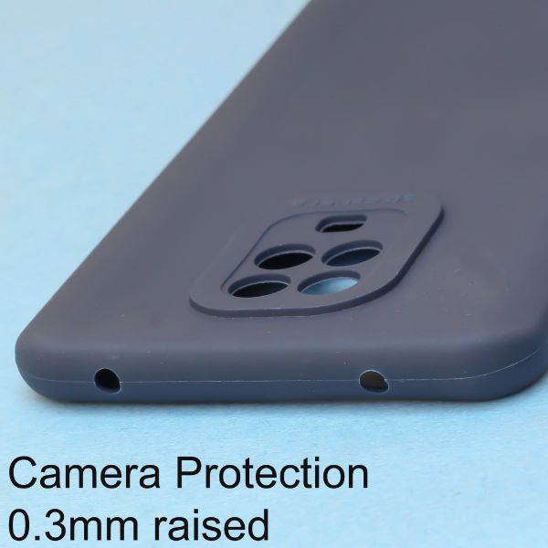 Dark Blue Spazy Silicone Case for Redmi Note 9 Pro