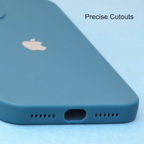 Cosmic Blue Spazy Silicone Case for Apple Iphone 12