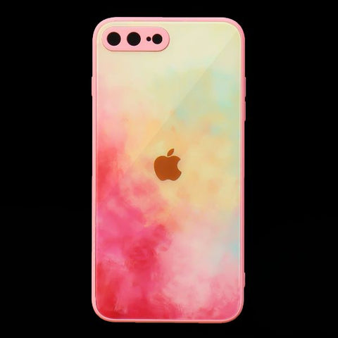 Magma oil paint mirror case for Apple iphone 7 Plus