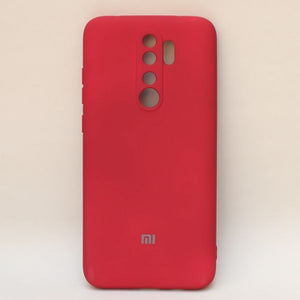 Dark Pink Candy Silicone Case for Redmi Note 8 Pro
