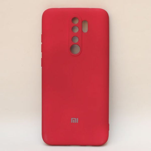 Dark Pink Candy Silicone Case for Redmi Note 8 Pro