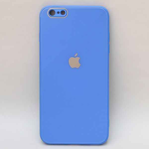 Sky Blue camera Safe mirror case for Apple Iphone 6 plus/6s plus