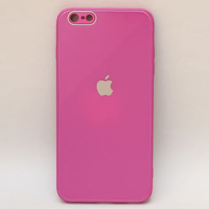 Dark Pink camera Safe mirror case for Apple iphone 6 plus/6s plus