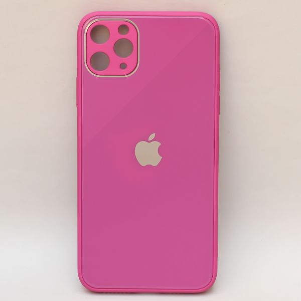 Dark Pink camera Safe mirror case for Apple iphone 11 Pro Max