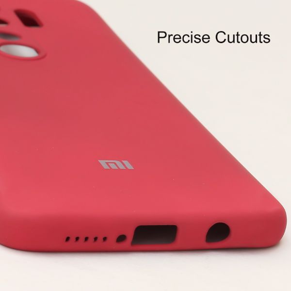 Dark Pink Candy Silicone Case for Redmi Note 8 Pro