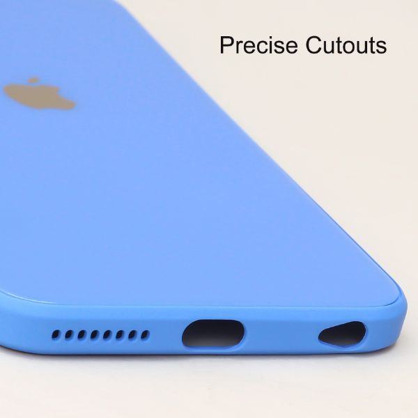 Sky Blue camera Safe mirror case for Apple Iphone 6 plus/6s plus