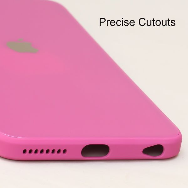 Dark Pink camera Safe mirror case for Apple iphone 6 plus/6s plus