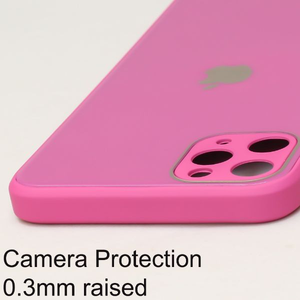 Dark Pink camera Safe mirror case for Apple iphone 11 Pro Max