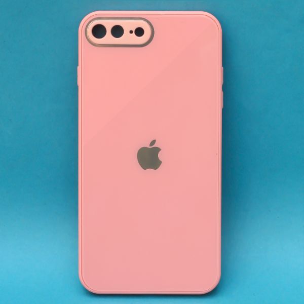 Pink camera Safe mirror case for Apple Iphone 7 Plus