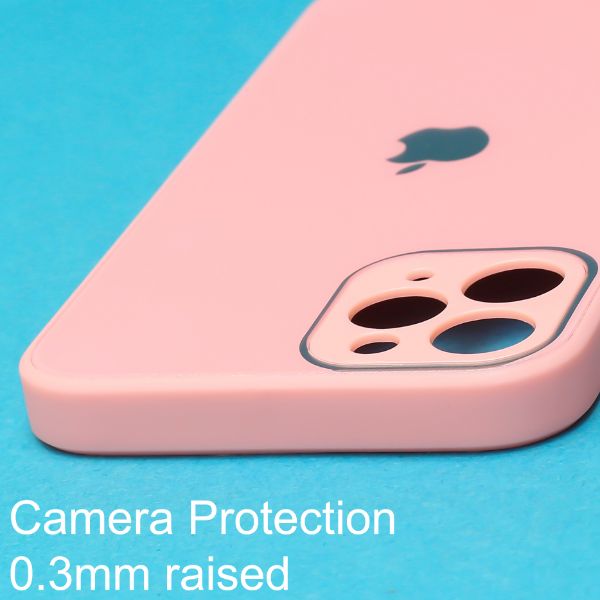 Pink camera Safe mirror case for Apple Iphone 12 Pro