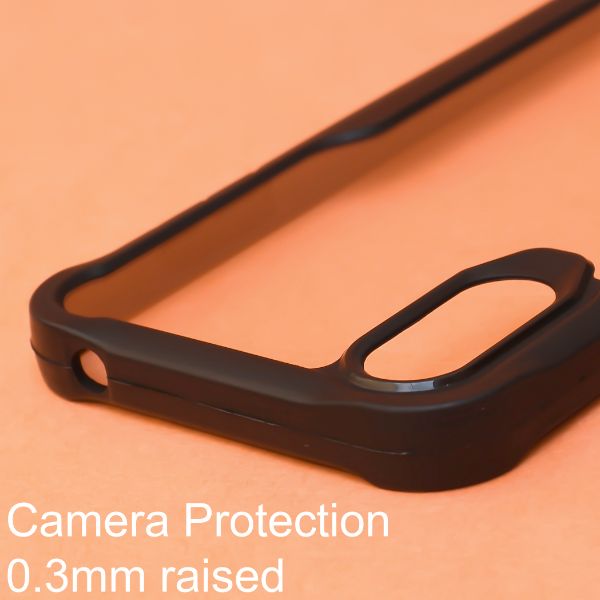 Shockproof transparent Safe Silicone case for Samsung M01