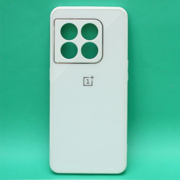 White camera Safe mirror case for Oneplus 10 pro