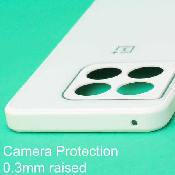 White camera Safe mirror case for Oneplus 10 pro