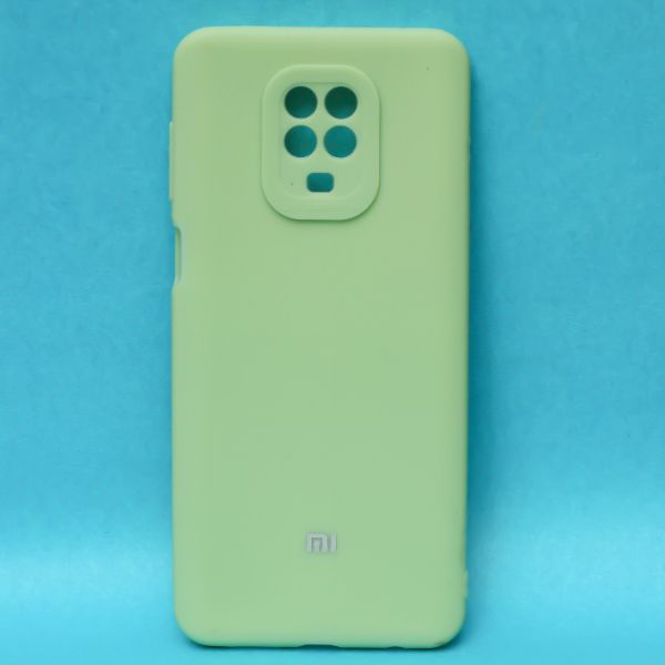 Light Green Spazy Silicone Case for Redmi Note 9 Pro Max