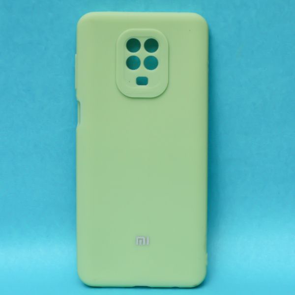 Light Green Spazy Silicone Case for Redmi Note 9 Pro