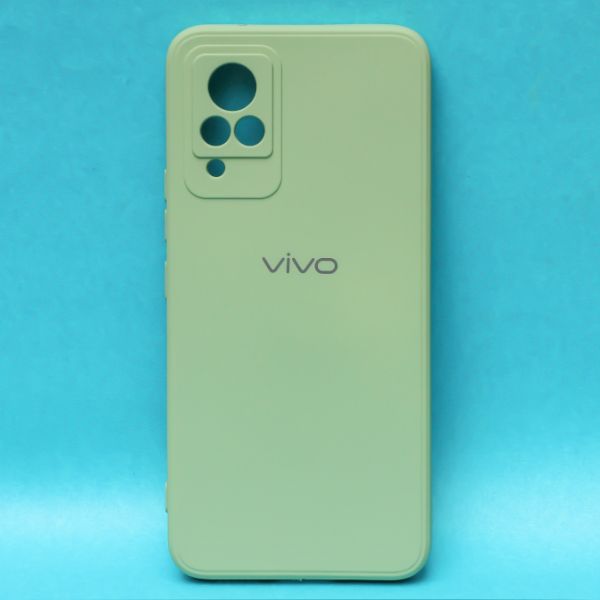 Light Green Candy Silicone Case for Vivo V21