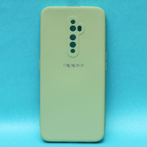 Light Green Candy Silicone Case for Oppo Reno 2F