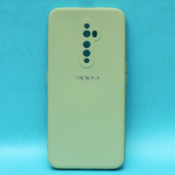 Light Green Candy Silicone Case for Oppo Reno 2Z