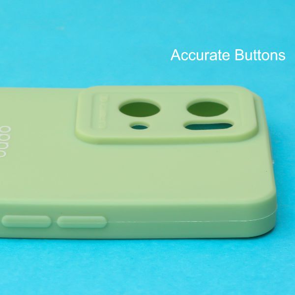 Light Green Spazy Silicone Case for Oppo Reno 7 5g