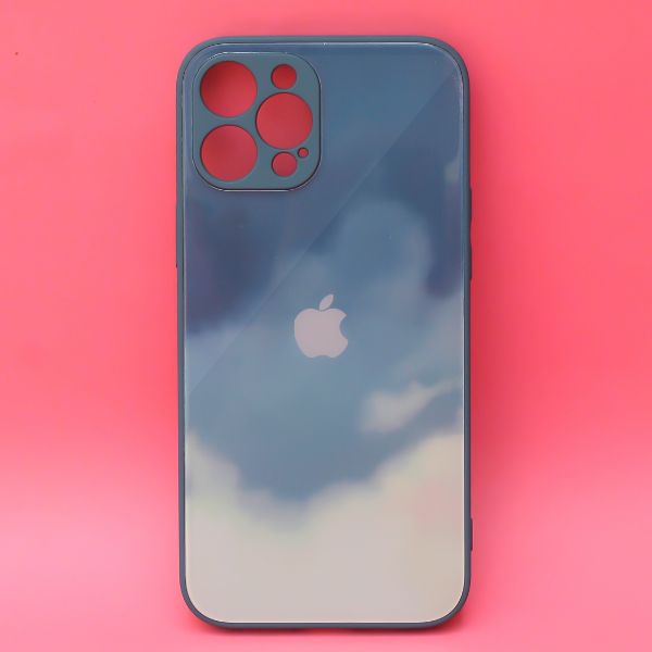 Thunder oil paint mirror case for Apple iphone 12 pro max