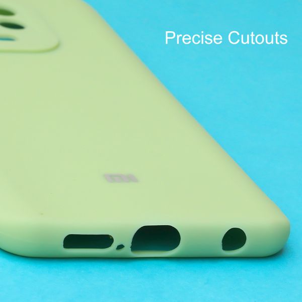 Light Green Spazy Silicone Case for Redmi Note 9 Pro