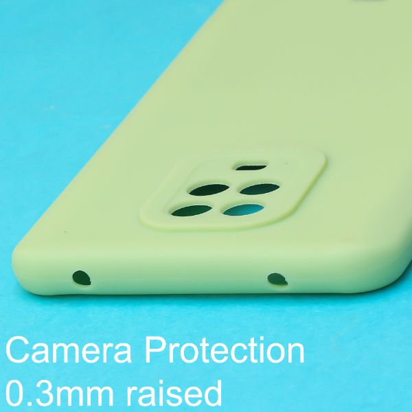 Light Green Spazy Silicone Case for Redmi Note 9 Pro