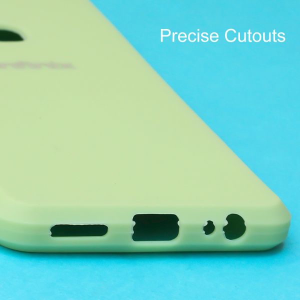 Light Green Spazy Silicone Case for Infinix Hot 10