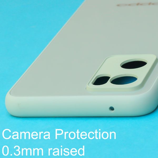 Sea Green camera Safe mirror case for Oppo Reno 7 5g