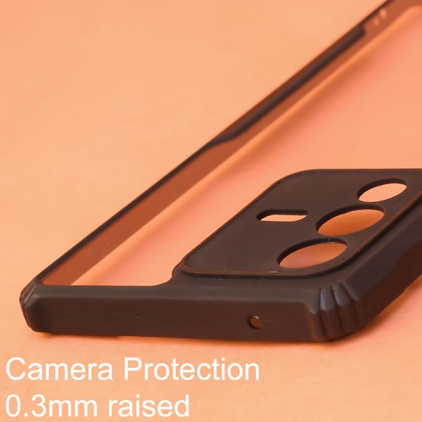Shockproof protective transparent Silicone Case for Vivo V23 Pro