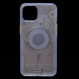 Blue Shade Trans silicon Case for Apple iphone 13 Pro