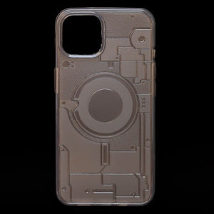 Smoke Trans silicon Case for Apple iphone 13