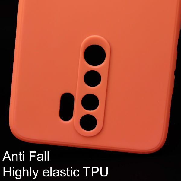 Orange Candy Silicone Case for Redmi Note 8 Pro