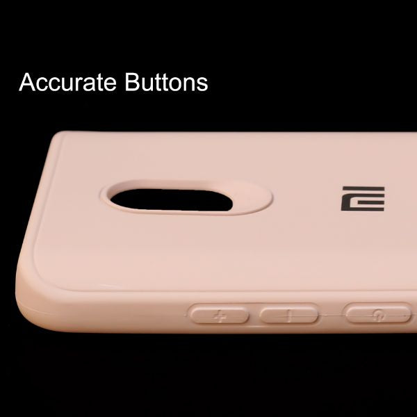 Peach Silicone Case for MI 8A