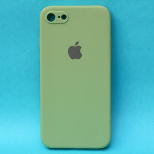 Light Green Candy Silicone Case for Apple Iphone 8