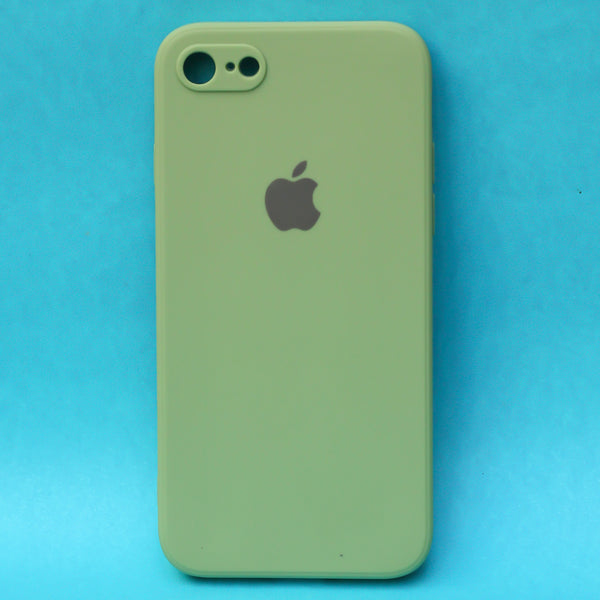 Light Green Candy Silicone Case for Apple Iphone 8